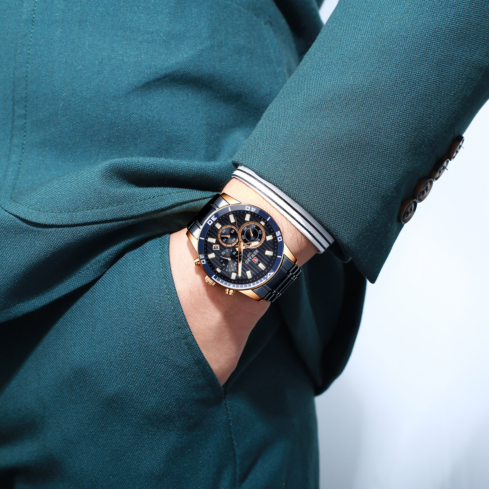 Reward Vortex Rose Gold Blue - 5