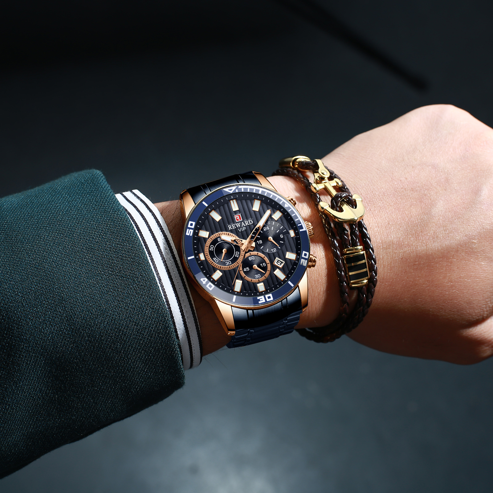 Reward Vortex Rose Gold Blue - 4