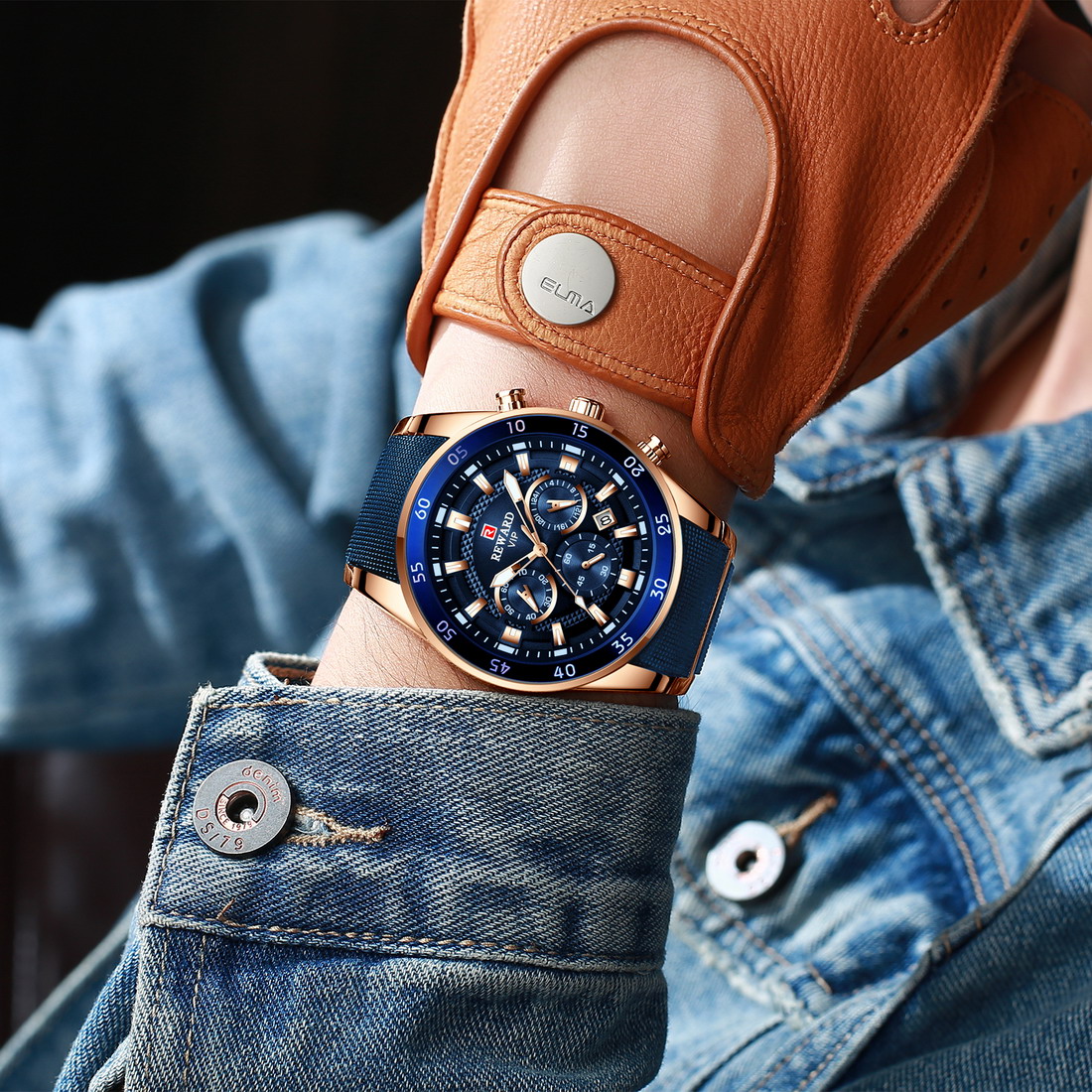 Reward Zephyr Rose Gold Blue - 8