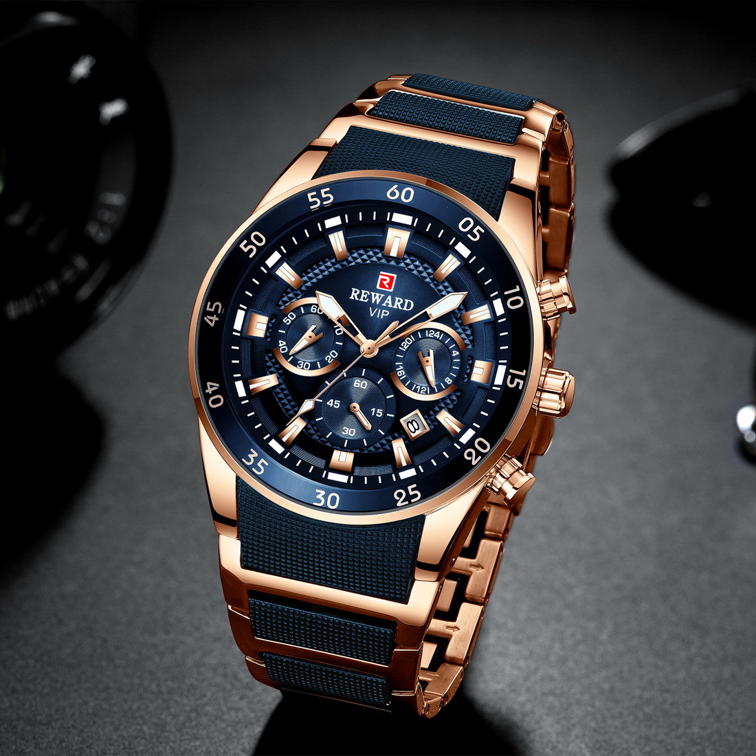 Reward Zephyr Rose Gold Blue - 12