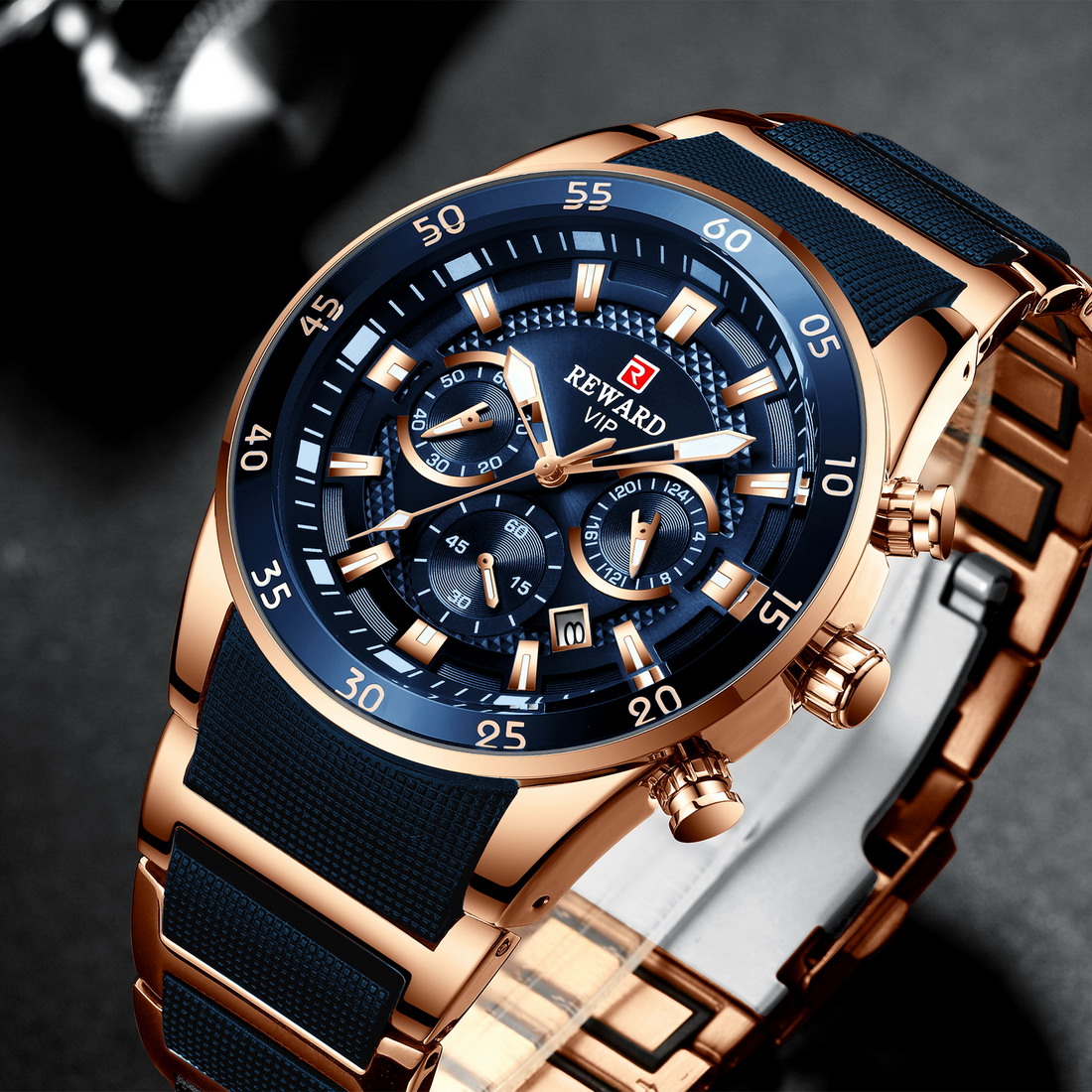 Reward Zephyr Rose Gold Blue - 11