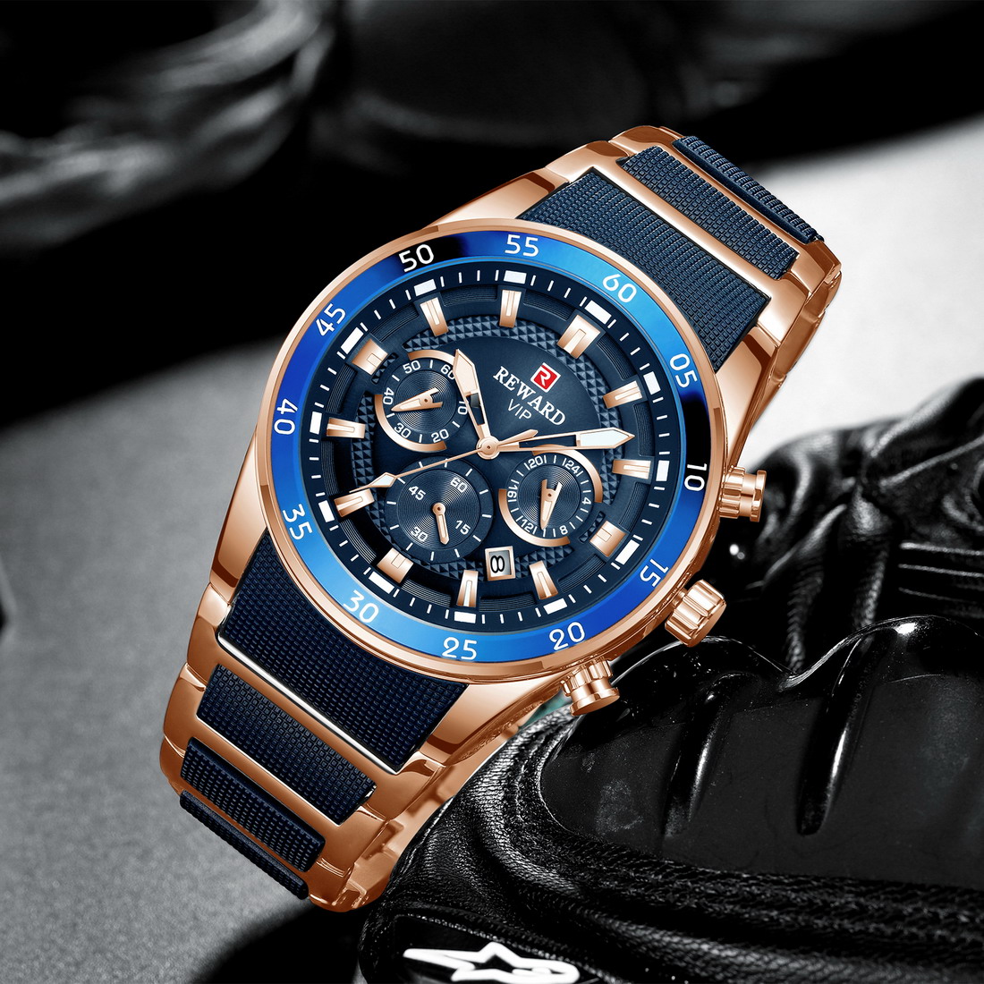 Reward Zephyr Rose Gold Blue - 5