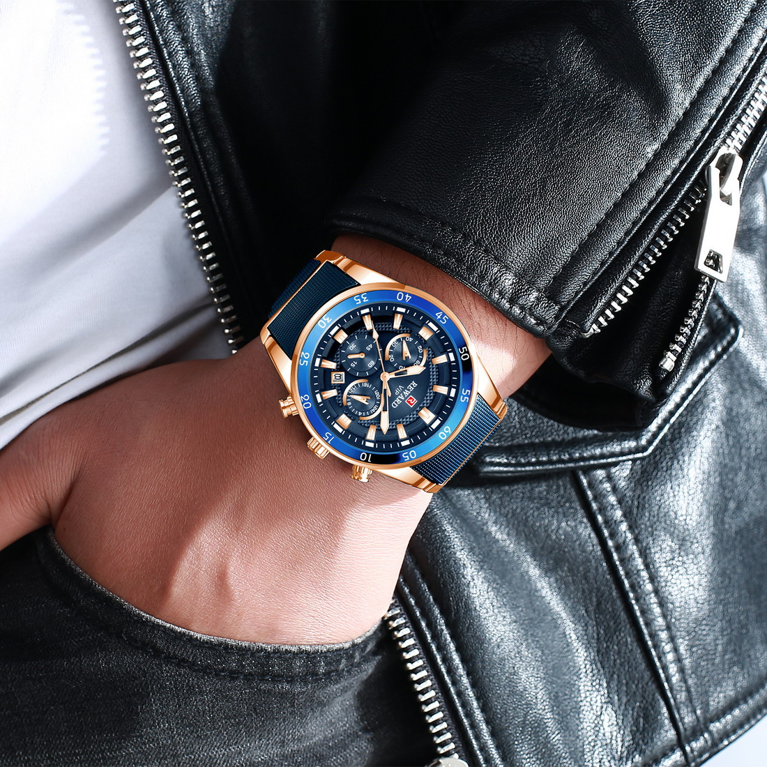 Reward Zephyr Rose Gold Blue - 4