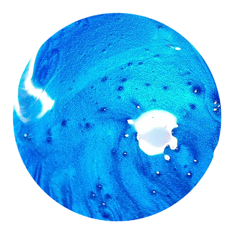 Candy Pearl effekt (Electric blue)