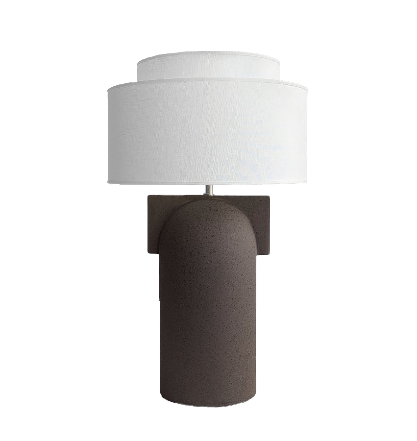 Bordslampa Figoll brun, By Calixter