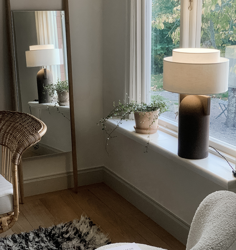 Bordslampa Figoll brun, By Calixter - 3