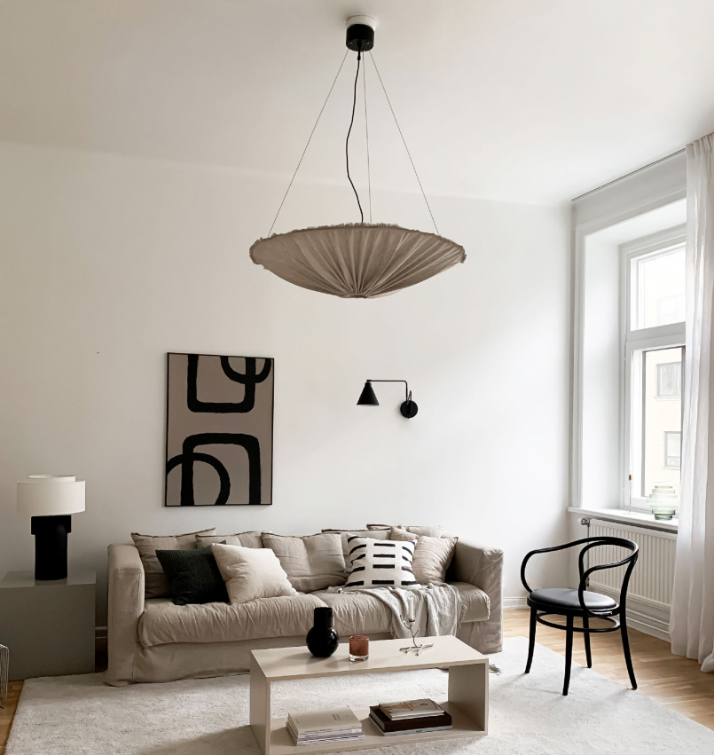 Taklampa Bonetto beige, By Calixter - 3