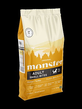 Monster Dog Original Adult chicken & turkey Small bites
