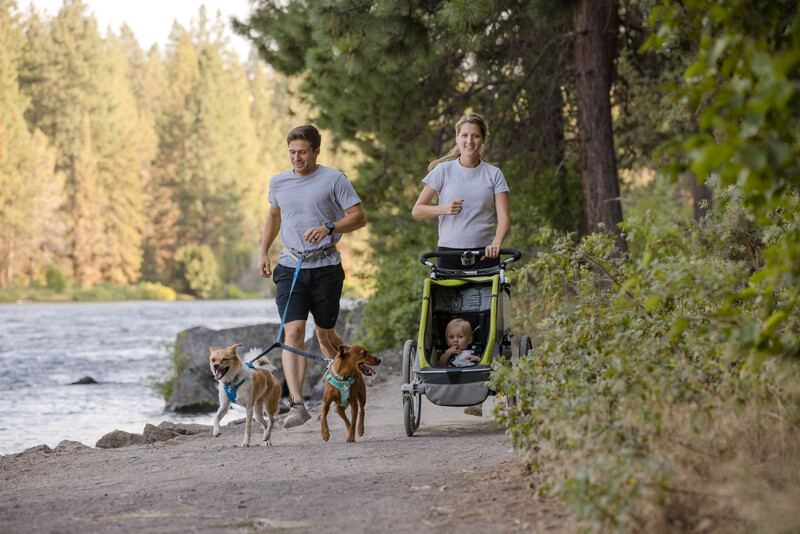 Ruffwear Double Track Coupler - Basalt Grey 