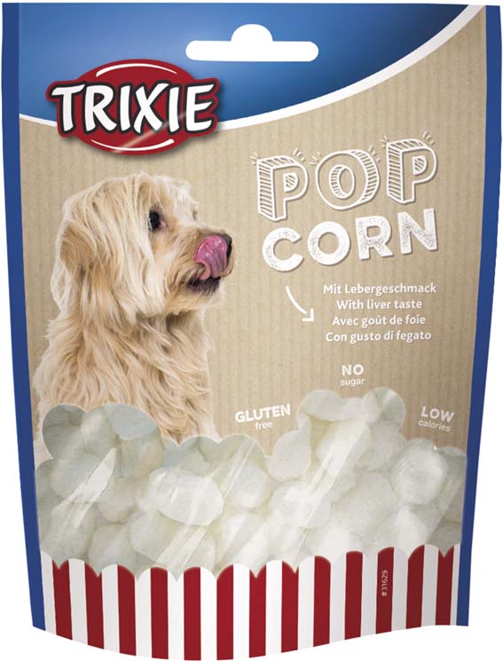 Trixie Popcorn Med Leversmak 100 Gram 