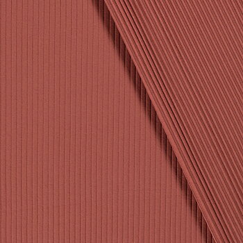 RIBBED JERSEY 8X4 - REDWOOD
