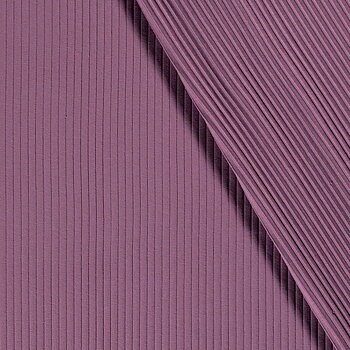 RIBBED JERSEY 8X4 - GRAPE