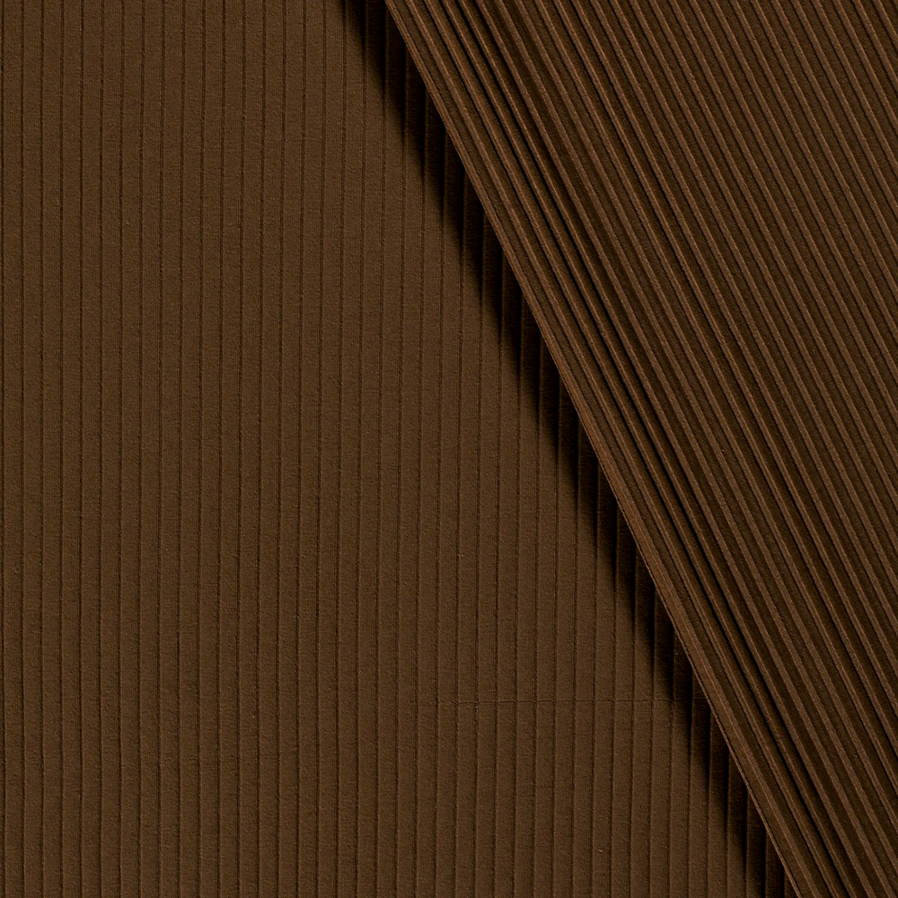 RIBBAD JERSEY 8X4 - WARM BROWN