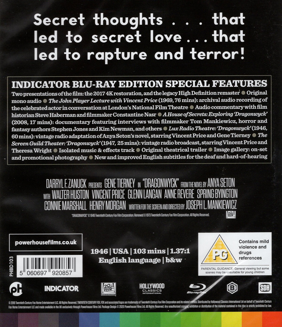 Dragonwyck (ej svensk text) (Blu-ray) - 2