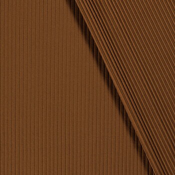 RIBBED JERSEY 8X4 - WARM COGNAC