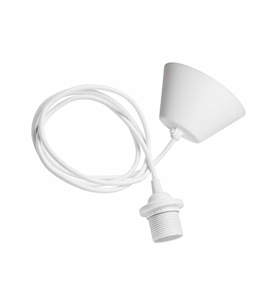 Sladdset vit 1,2m, By Calixter