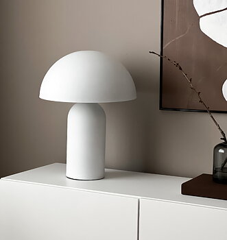 Bordslampa Bolux vit, By Calixter
