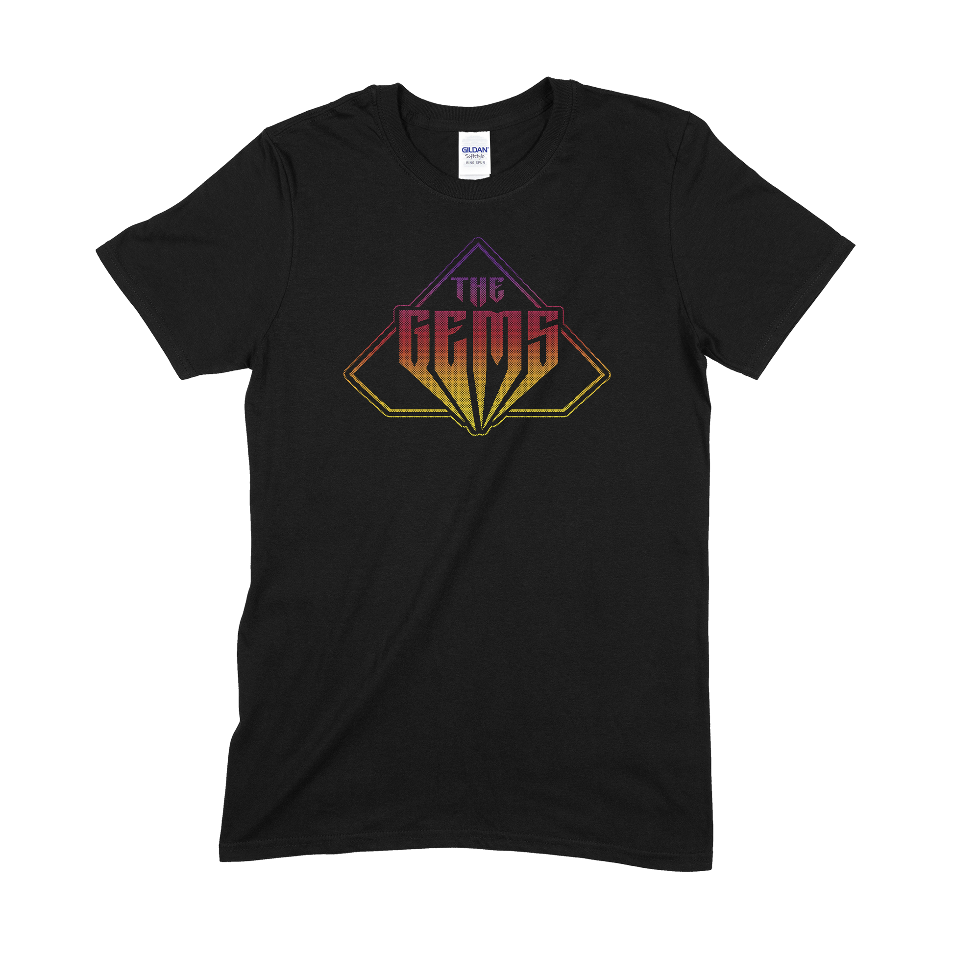THE GEMS - T-SHIRT, LOGO VINTAGE