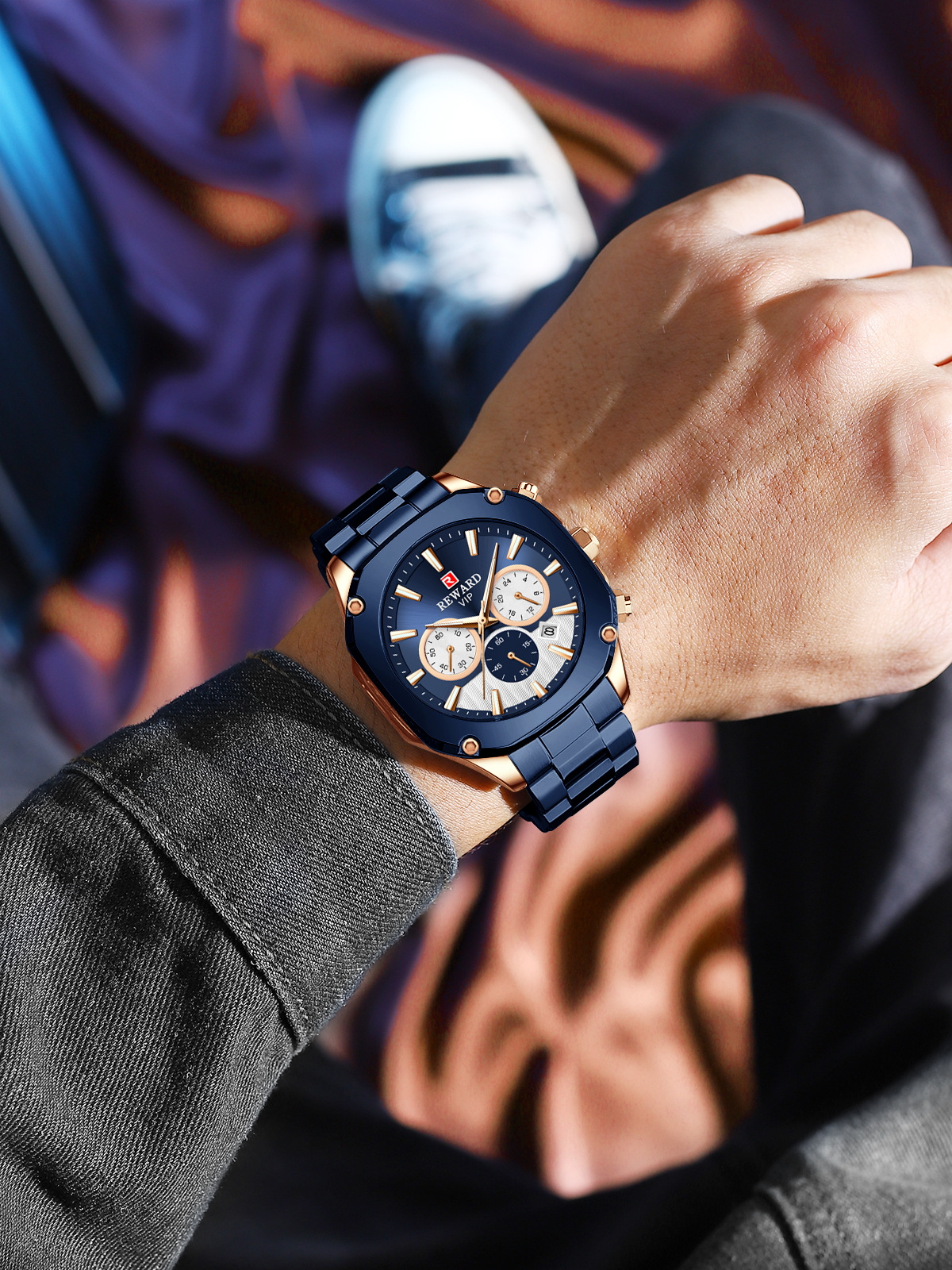 Reward Oracle Rose Gold Blue - 7