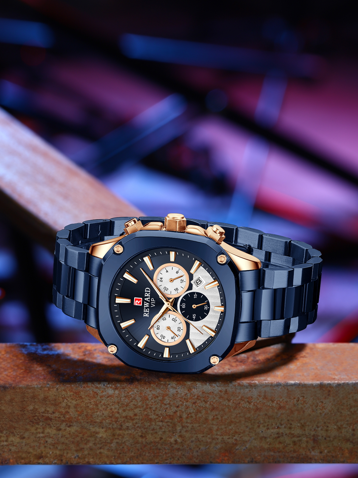 Reward Oracle Rose Gold Blue - 6