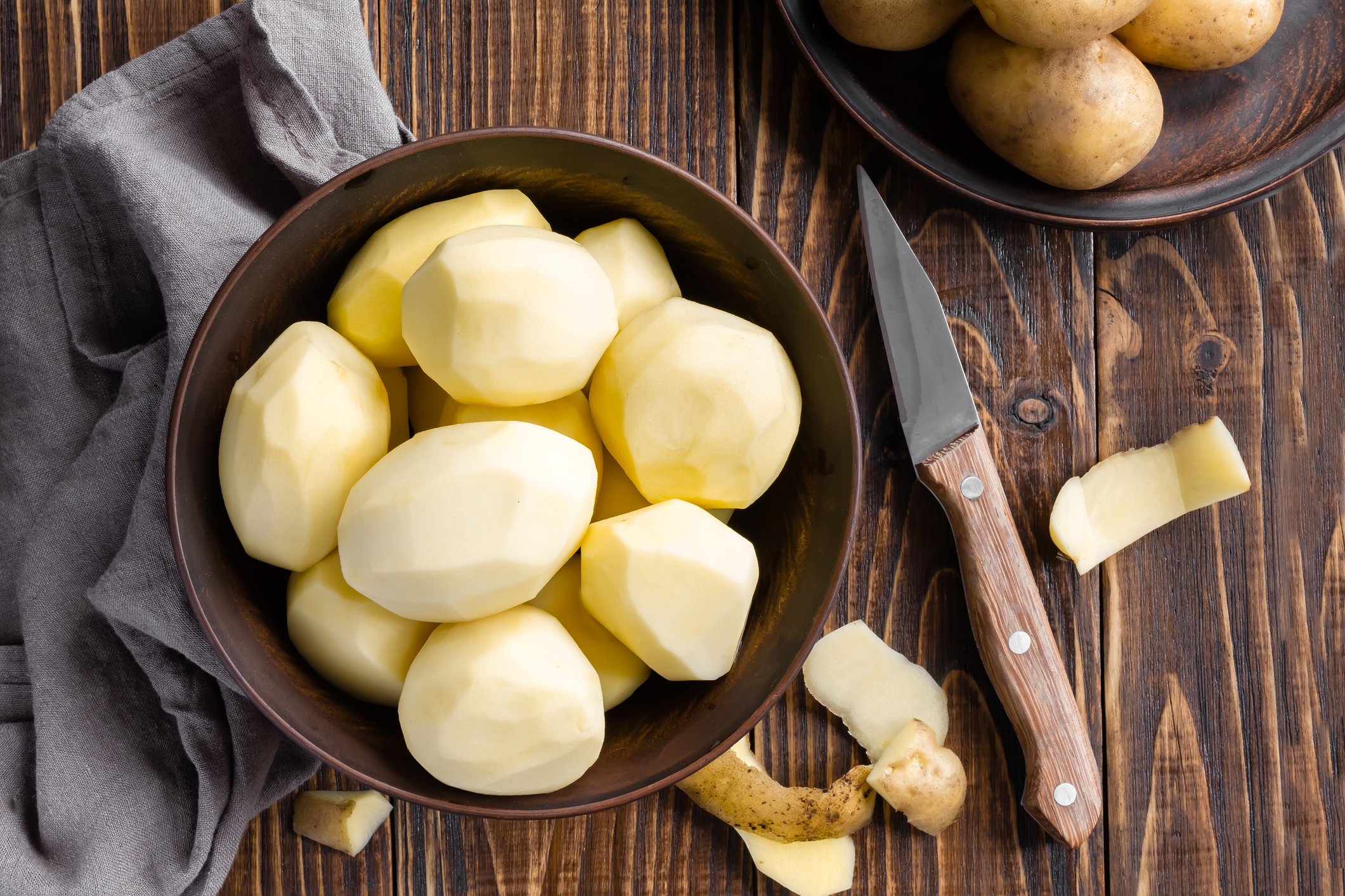Skalad mjölig potatis 4 kg, närproducerad