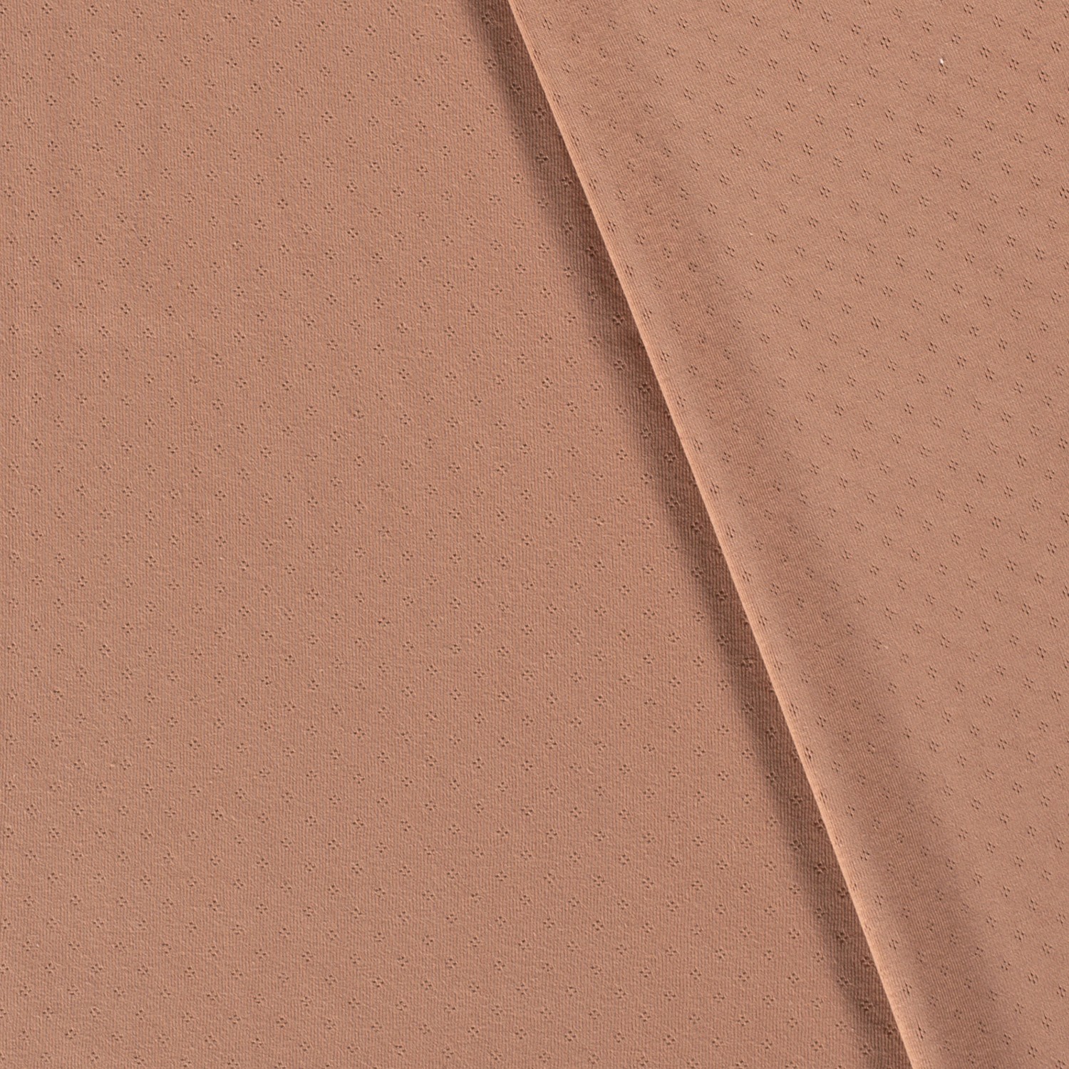POINTELLE JERSEY - PALE TERRACOTTA - 4