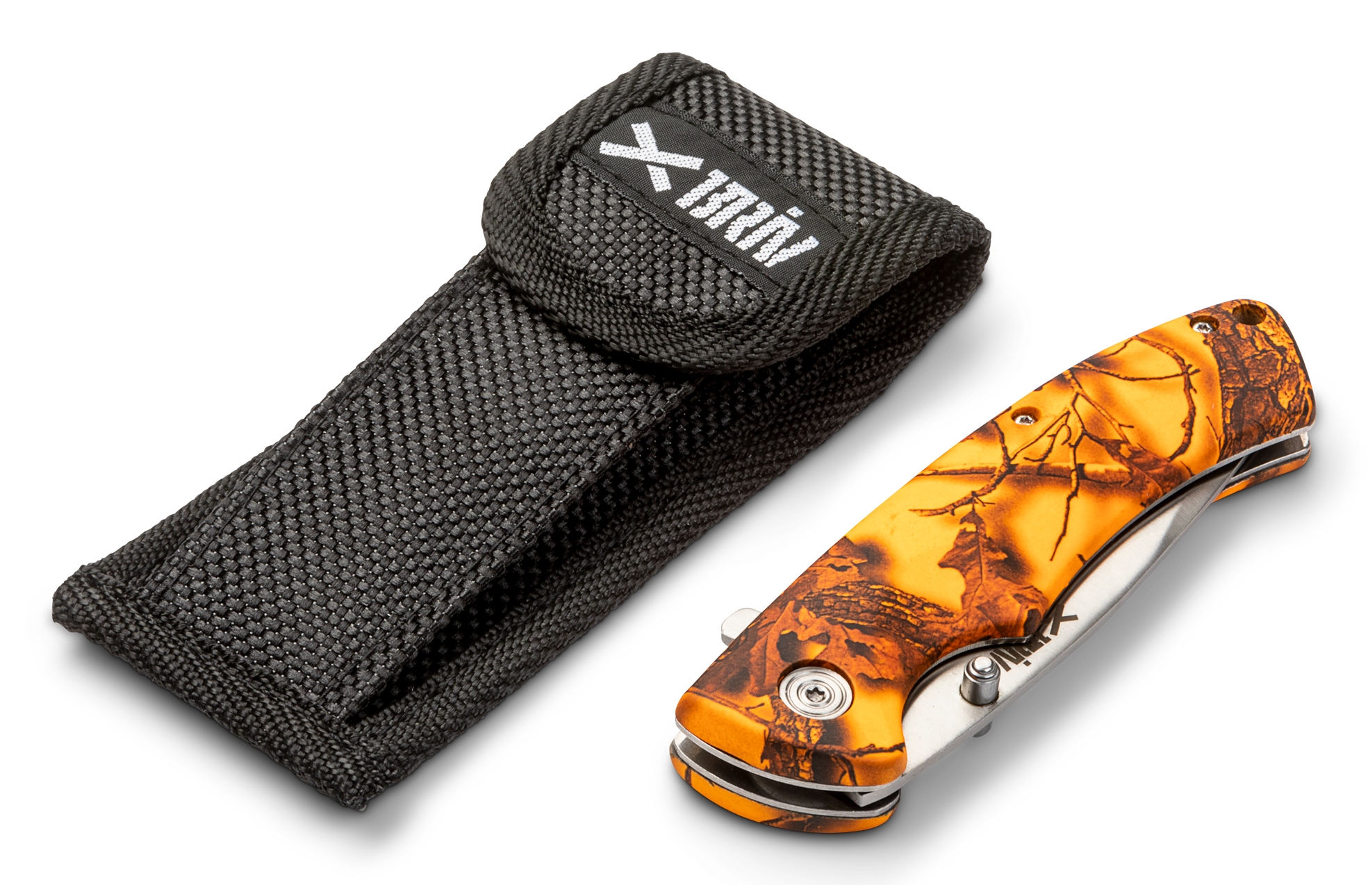 Jaktfällkniv Orange Camo 4,5 420SS - 2