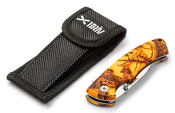 Jaktfällkniv Orange Camo 4,5 420SS