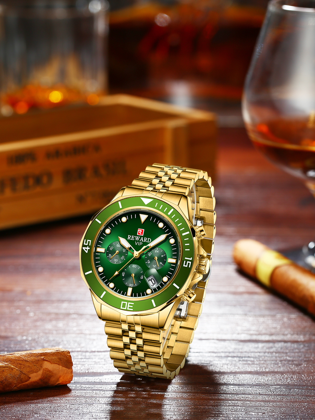 Reward Scepter Gold Green - 6