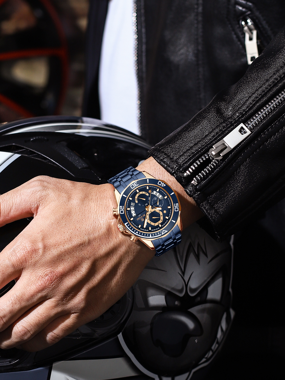 Reward Obsidian Rose Gold Blue - 4