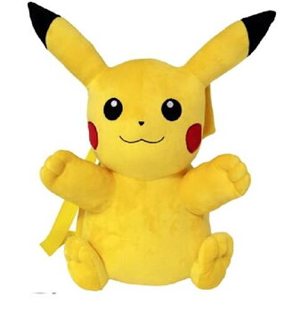 Pokemon Ryggsäck Pikachu Gosedjur