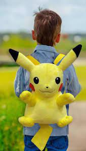 Pokemon Ryggsäck Pikachu Gosedjur - 3