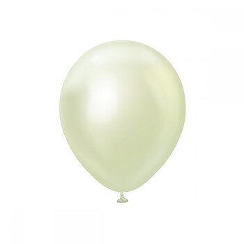 Premium Latexballonger Grön Guld Chrome 