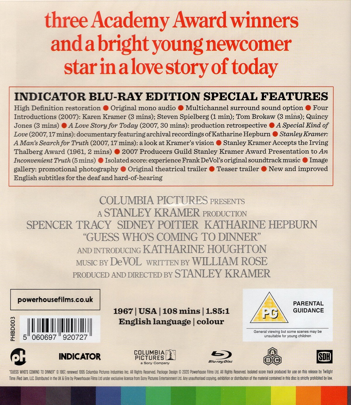 Guess Who's Coming To Dinner (ej svensk text) (Blu-ray) - 2