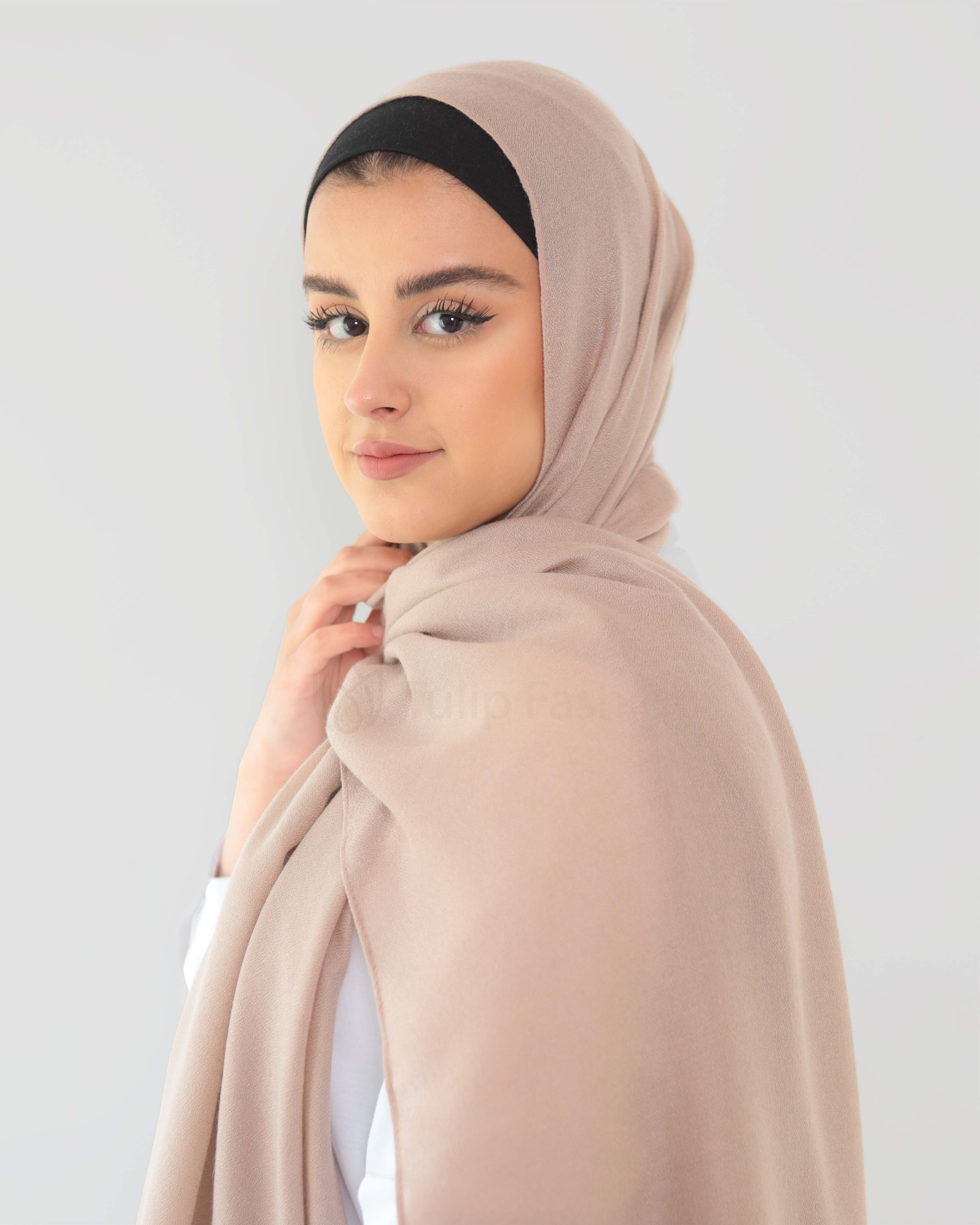Hijab - Woven - Mauve