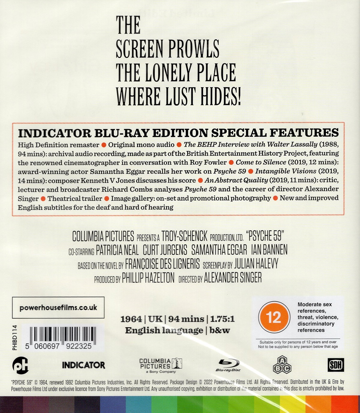 Psyche 59 (ej svensk text) (Blu-ray) - 2