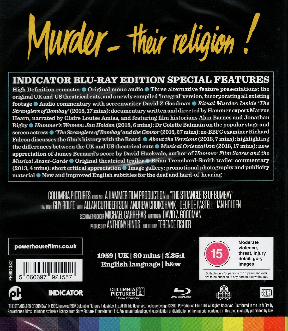 Stranglers of Bombay (ej svensk text) (Blu-ray) - 2