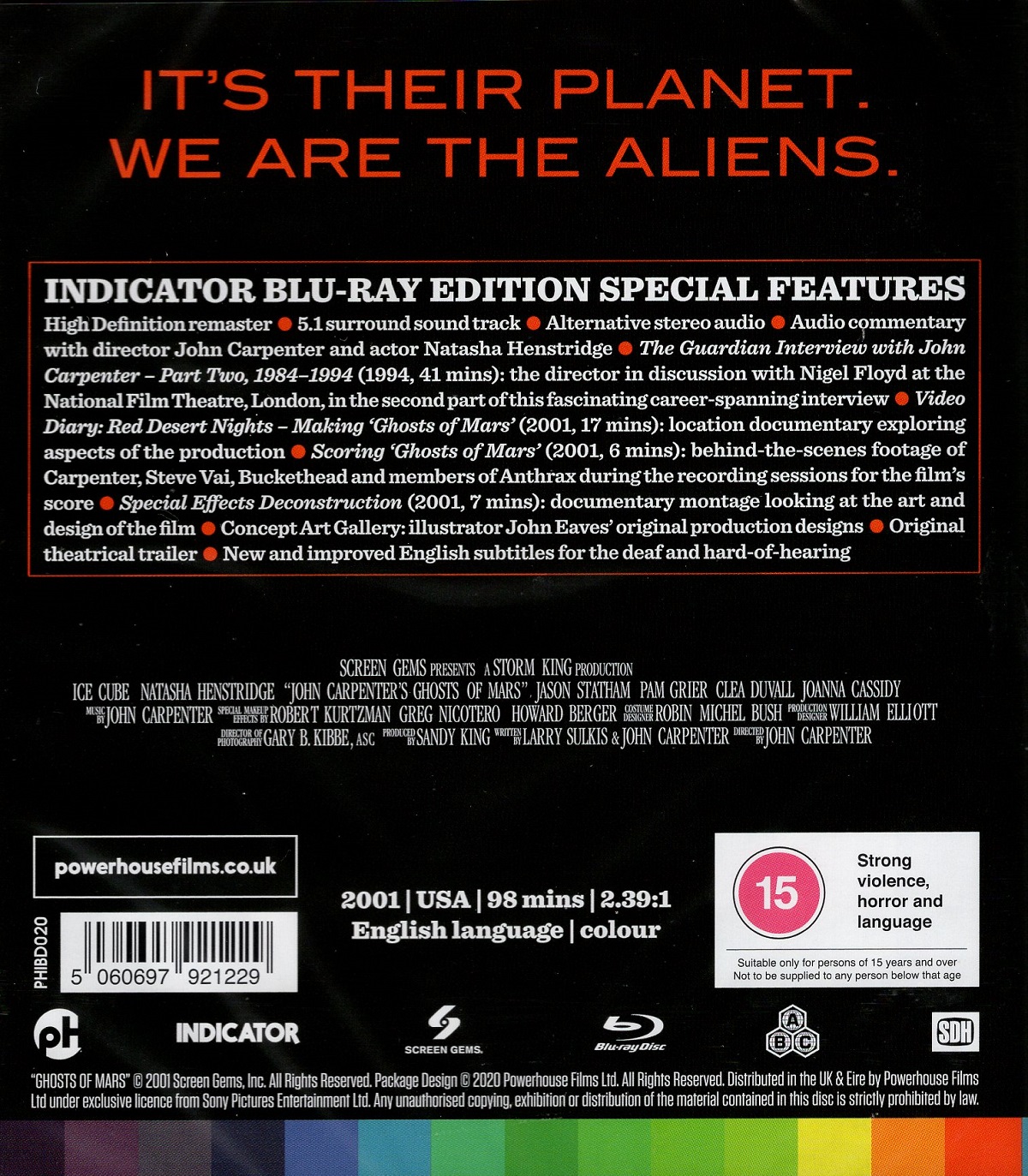 Ghosts of Mars (ej svensk text) (Blu-ray) - 2