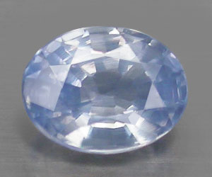 Piedra preciosa de zafiro azul natural sin tratar muy rara de 0,26 ct