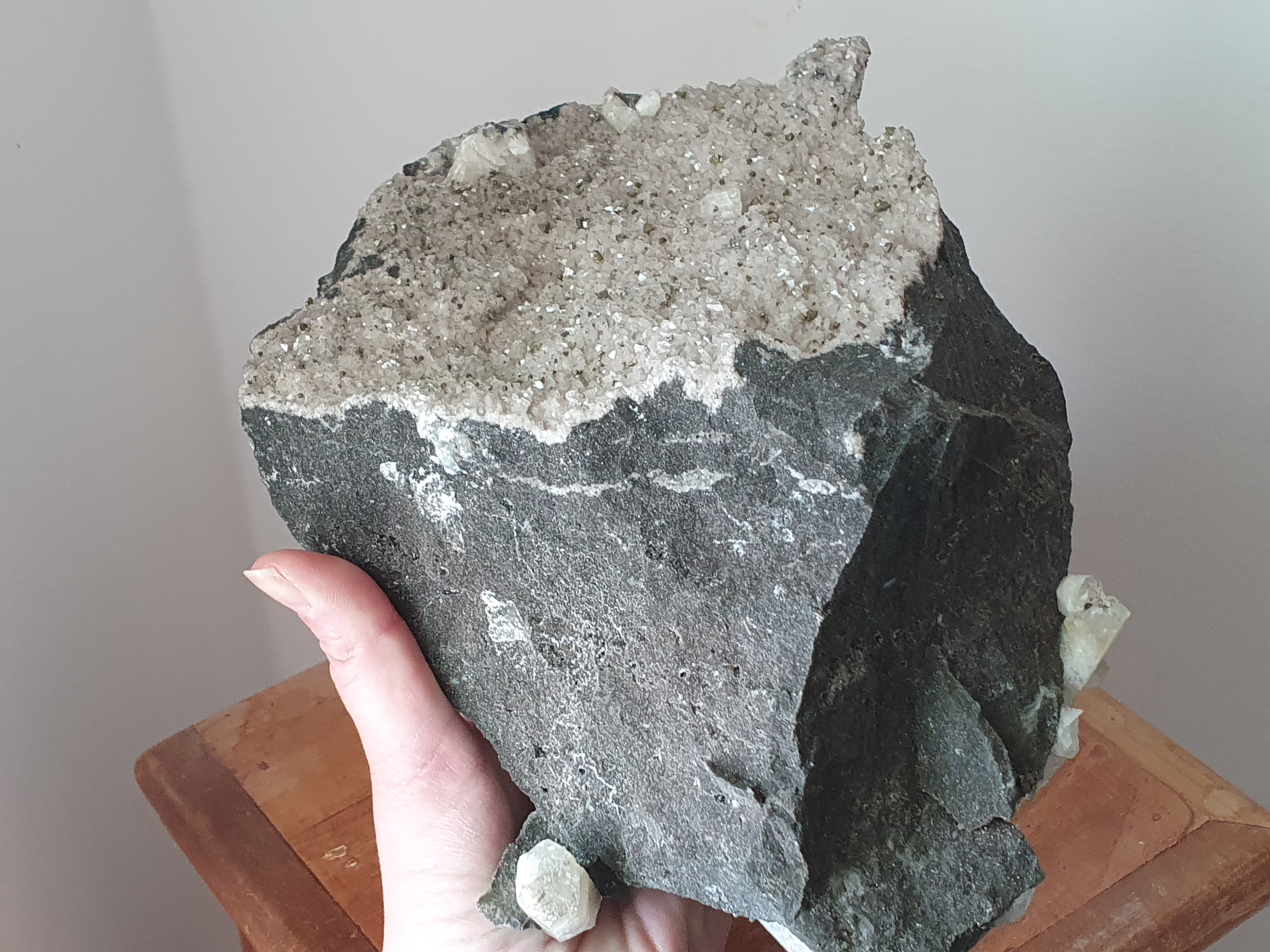XXL Calcite, dolomite and chalcopyrite, Sweetwater mine, Missouri, USA - 4
