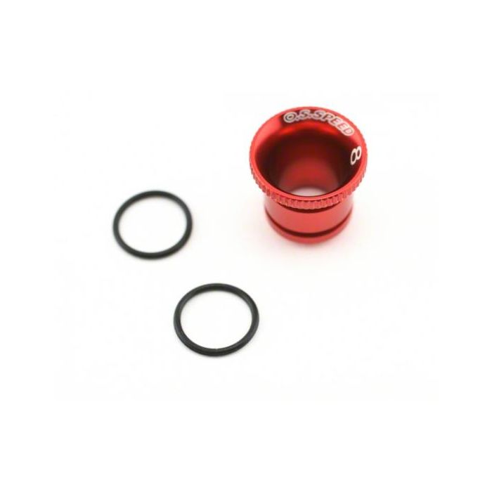 Venturi O.S Speed 8 mm Alu Röd