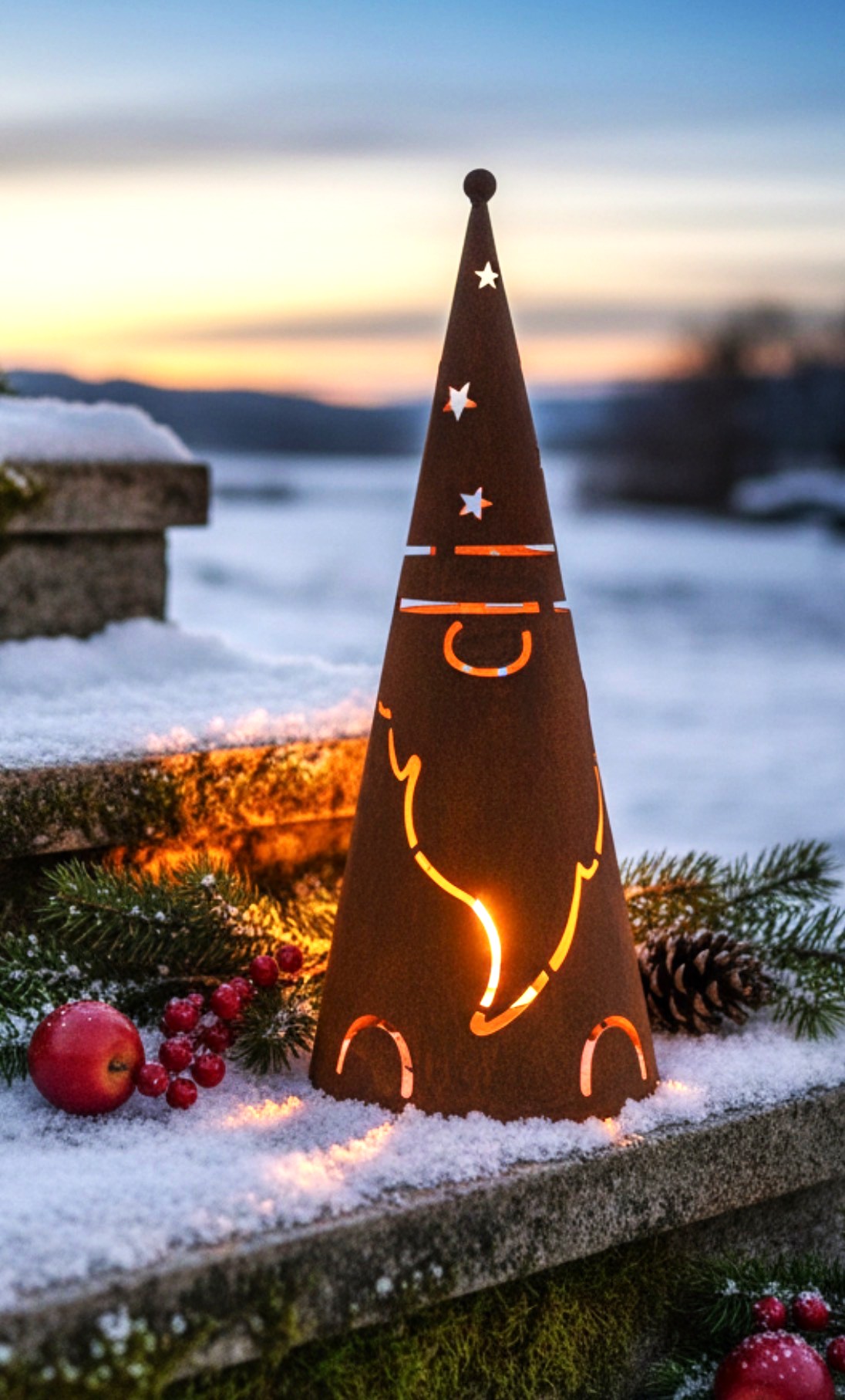 Marschallhållare kon Tomte/10 ST PER FÖRP