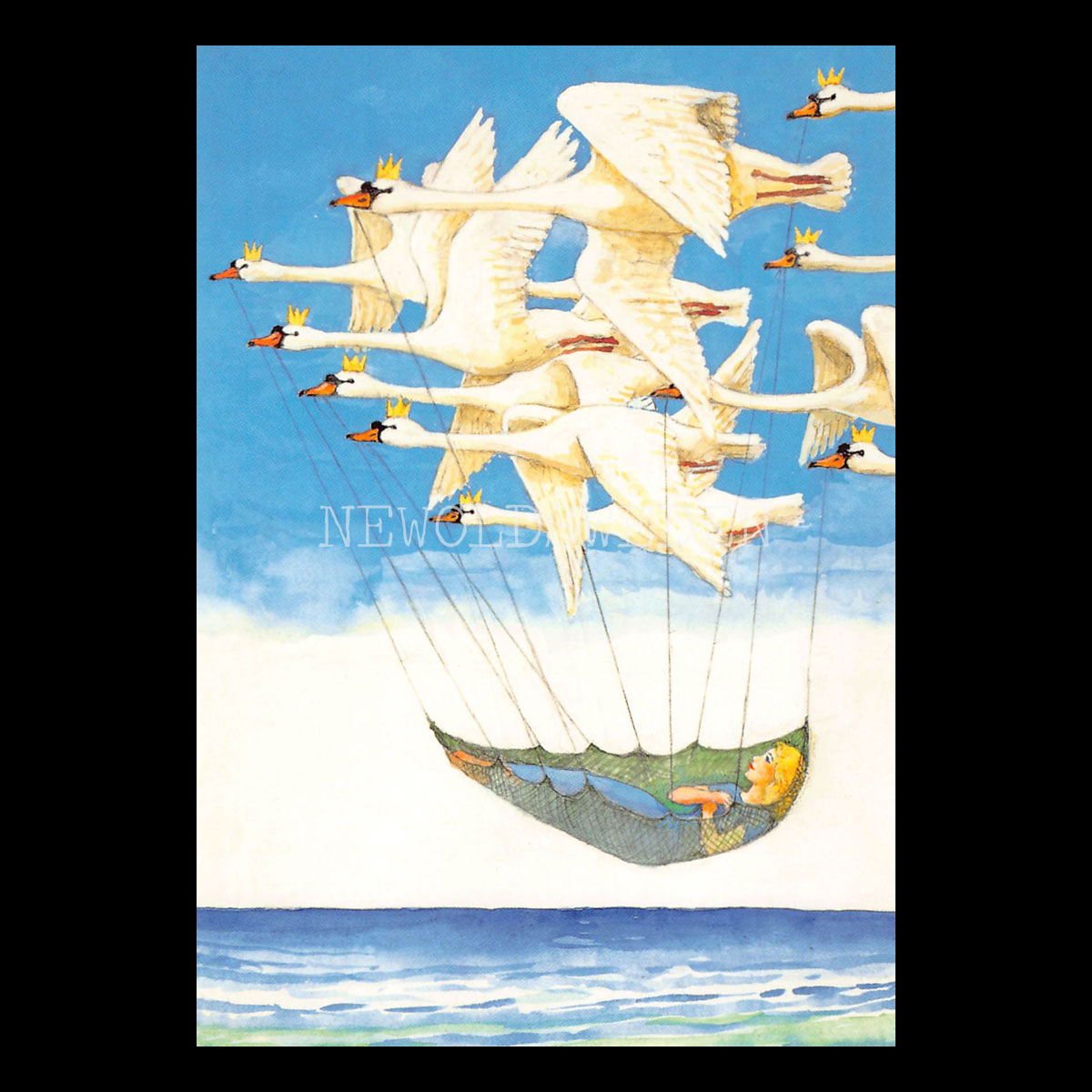 De vita svanarna - H.C. Andersen - Svend Otto S - 625