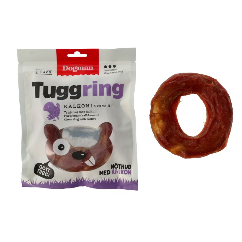 Dogman Tuggring Pressad Kalkon Medium 12,5cm  - 2