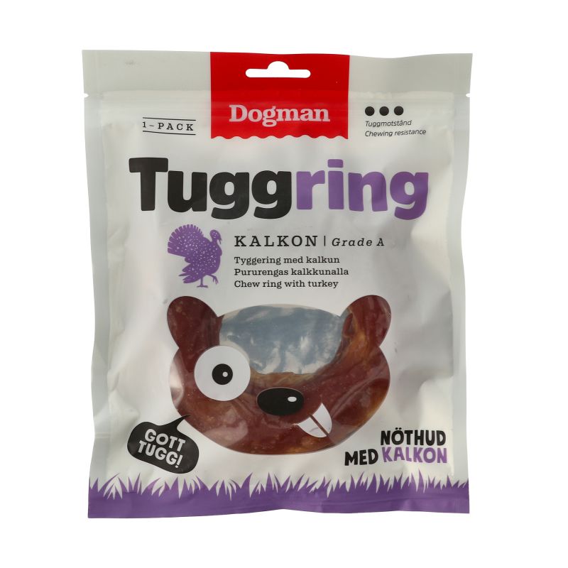 Dogman Tuggring Pressad Kalkon Medium 12,5cm 