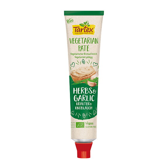 Vegetarisk Pastej Örter & Vitlök 200g Tartex