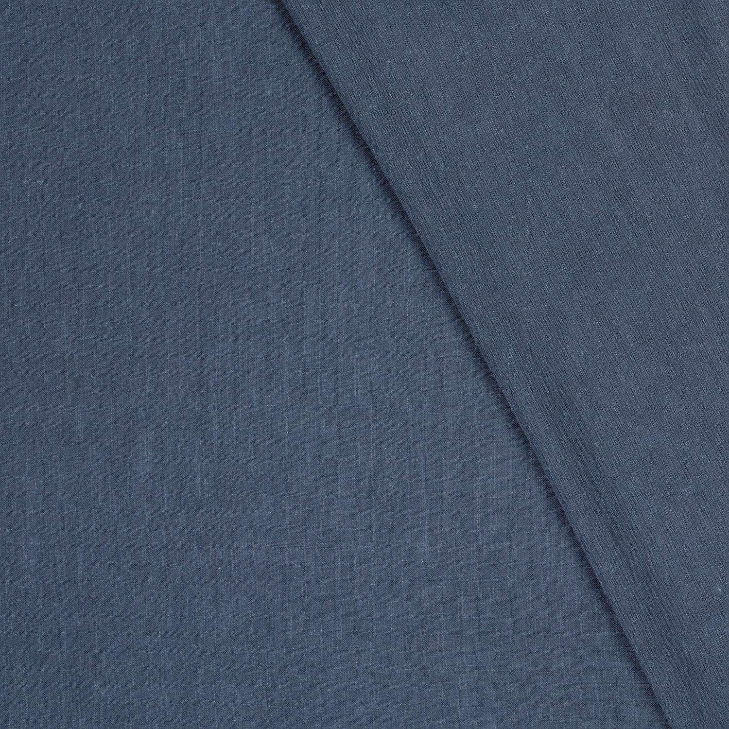 VISCOSE/LINNEN SLUB - JEANS BLUE - 4