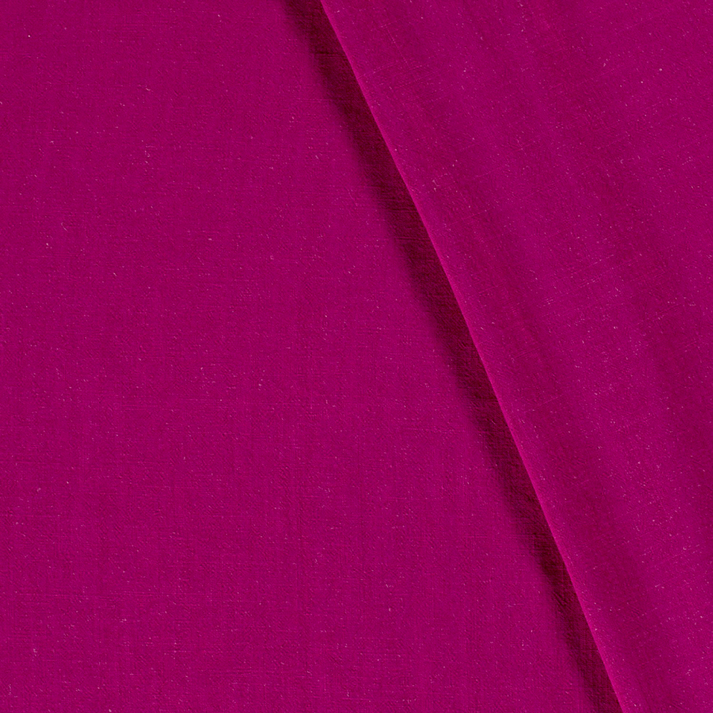 VISCOSE/LINNEN SLUB - DARK CERISE - 2