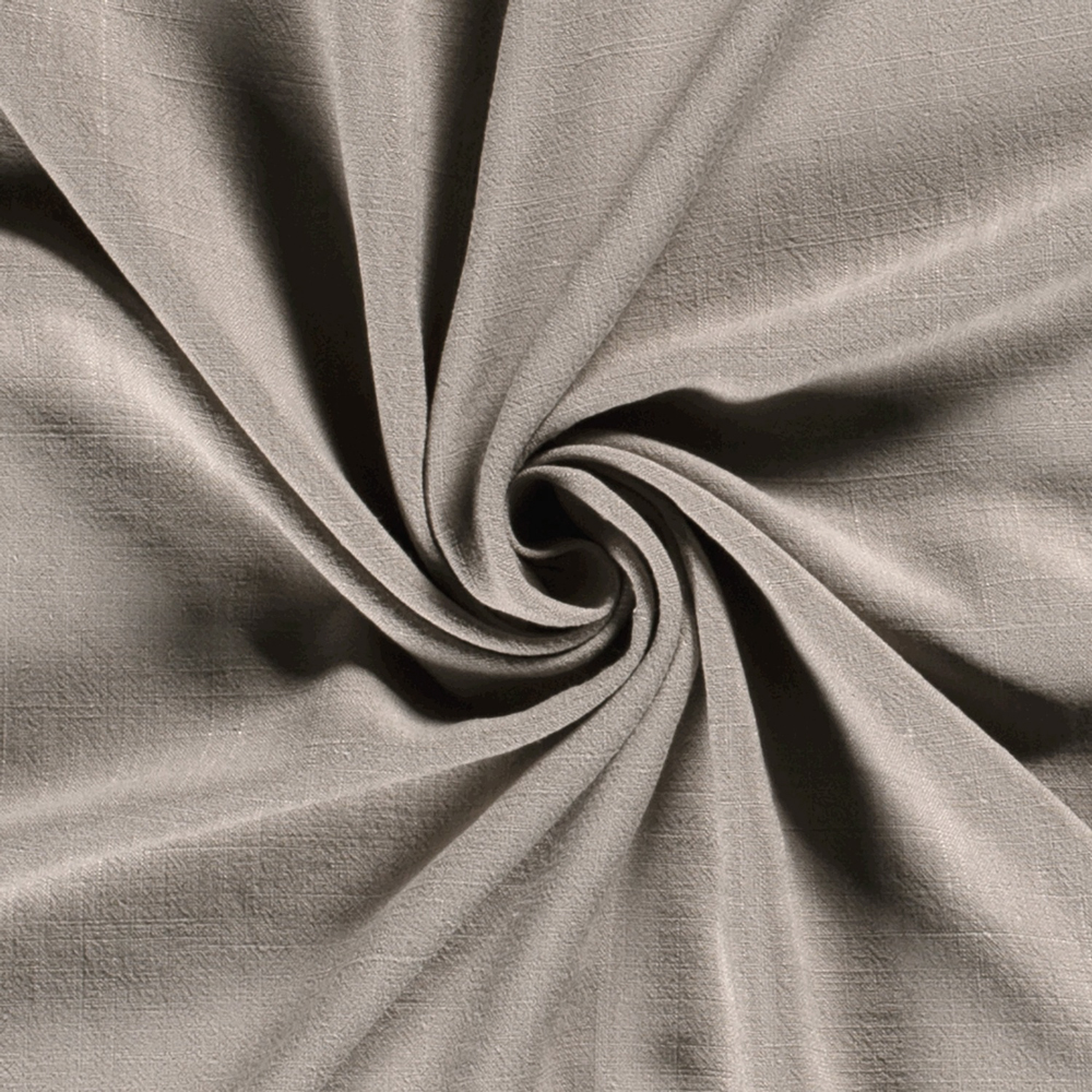 VISCOSE/LINNEN SLUB - SAND/GRAY