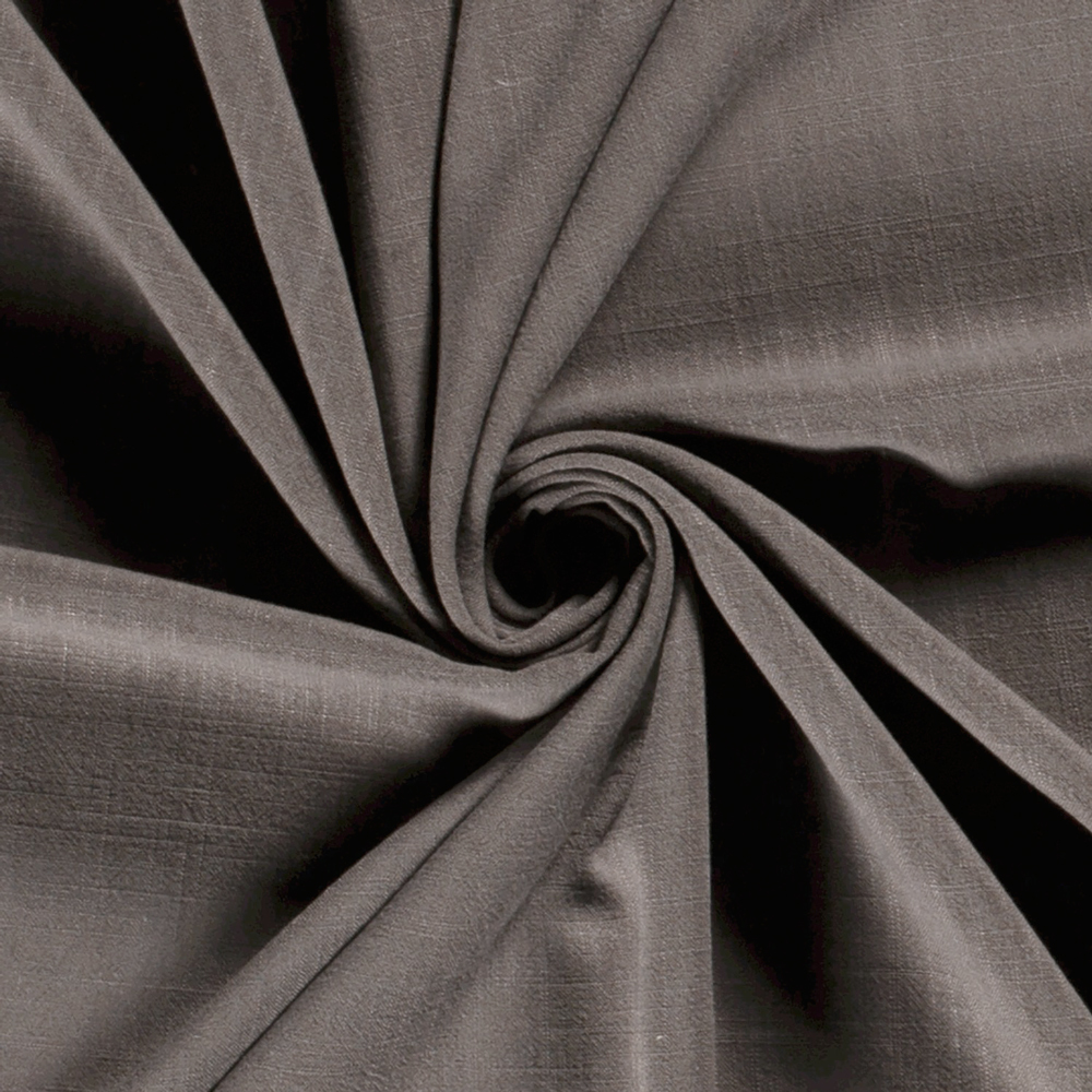 VISCOSE/LINNEN SLUB - TAUPE